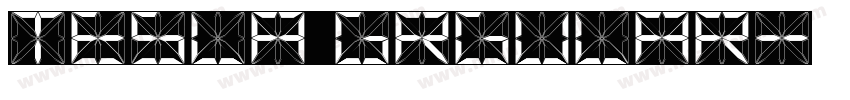tesla grgular字体转换
